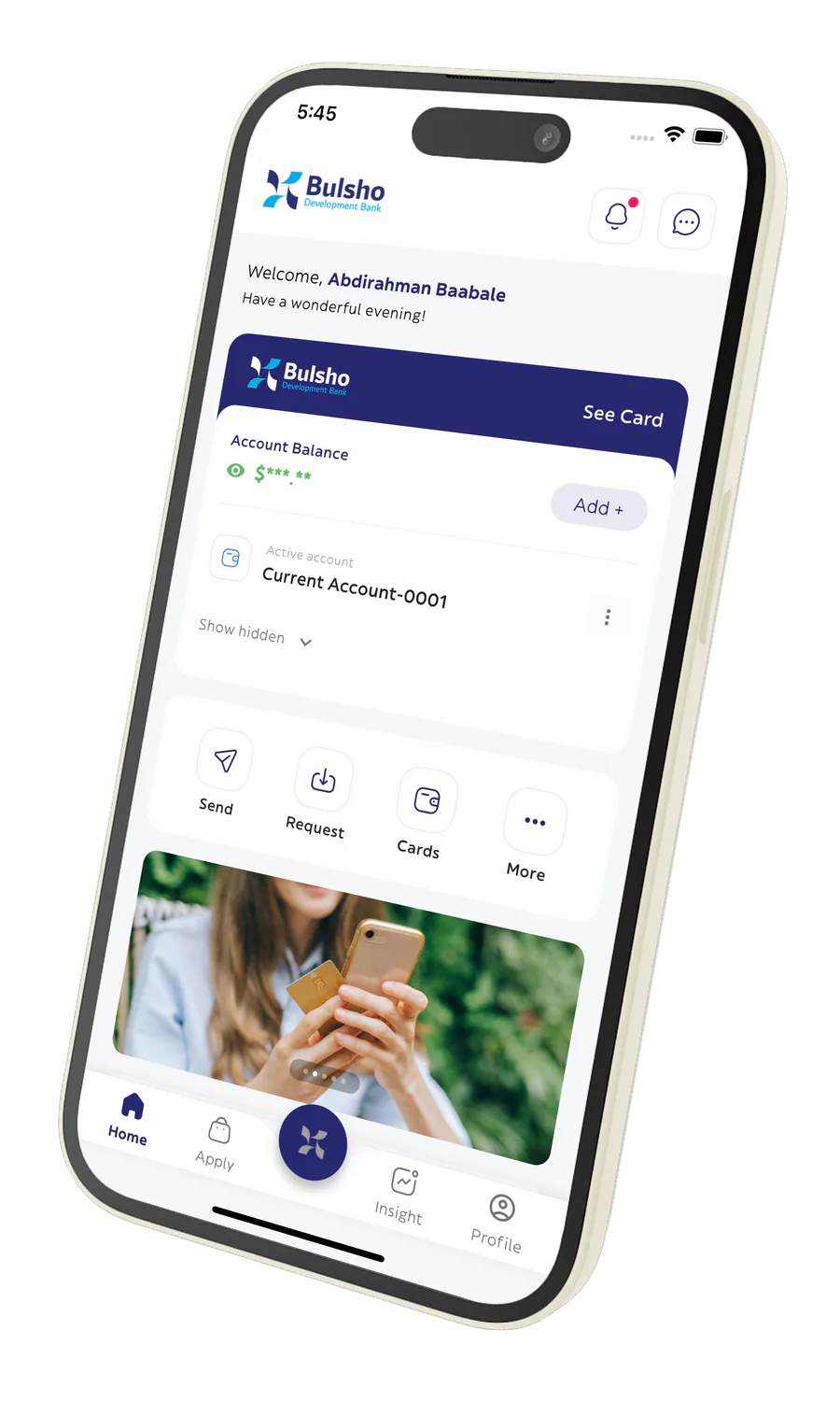 Bulsho App Screen